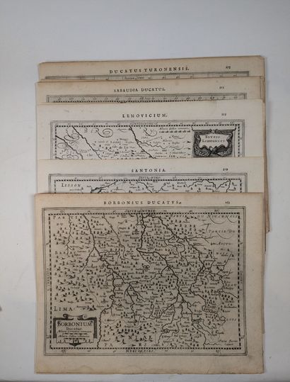 FRANCE.- MERCATOR . HONDIUS. Atlas minor....