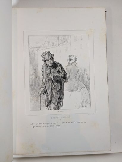 GAVARNI. OEuvres nouvelles. Par-ci, par-...