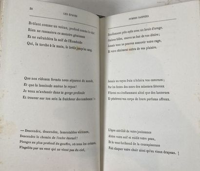 BAUDELAIRE (Ch.). Les épaves. Bruxelles,...