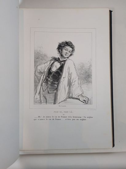 GAVARNI. OEuvres nouvelles. Par-ci, par-...