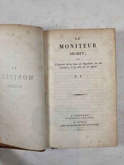 [COUCHERY]. Le Moniteur secret. Londres et...