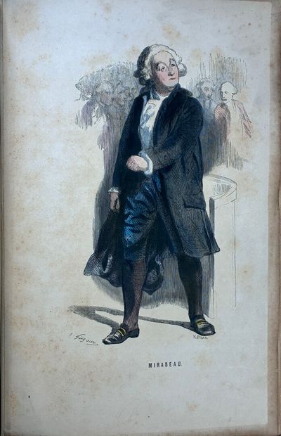 MIRABEAU.- Recueil rassemblant les oeuvres...