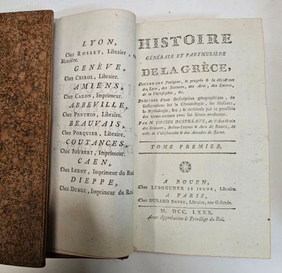 COUSIN DESPREAUX. Histoire générale et particulière...