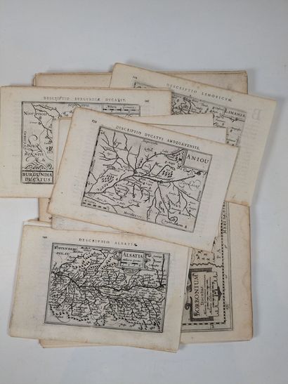 FRANCE.- MERCATOR . HONDIUS. Atlas minor....