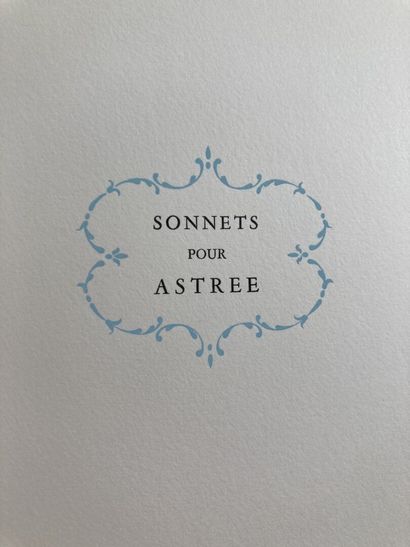 MARTY-RONSARD
Les Amours: Sonnets pour Hélène...