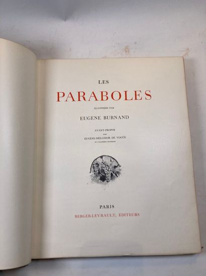 BURNAND (E.). Les Paraboles illustrées par...