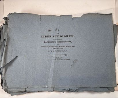 TURNER (J.M.W). Liber studiorum. Publisher...