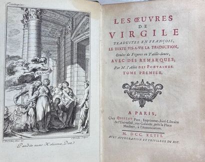 HOMERE L'Iliade et l'Odyssée, Paris, Didot...