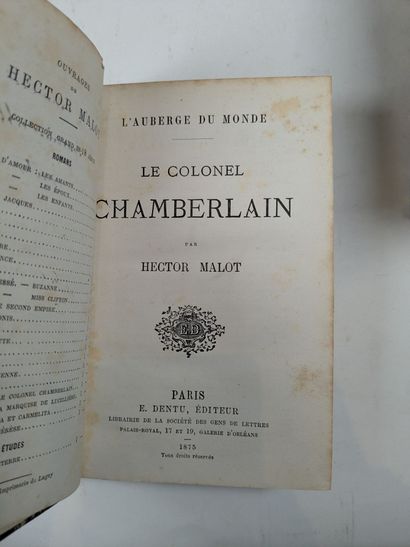 MALOT (H.). Sans famille. Paris, Dentu, 1878....