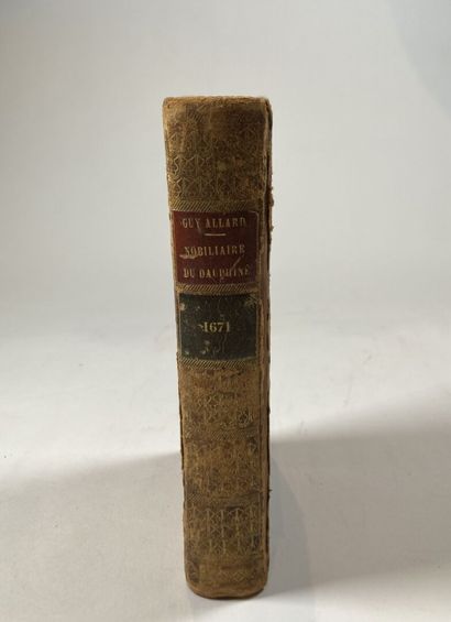 ALLARD. Nobiliaire de Dauphiné. Grenoble,...