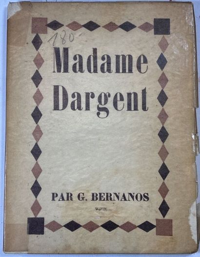 EDITIONS ORIGINALES XXe siècle.- BERNANOS...