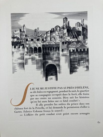 JOSSO- STENDHAL. L'abbesse de Castro. Paris,...
