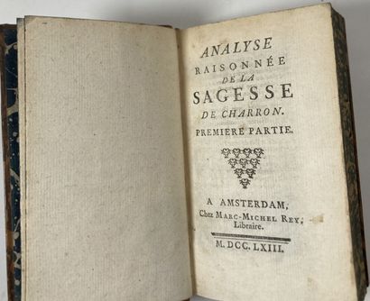 LA ROCHE DU MAINE (Mquis de Luchet). Analyse...
