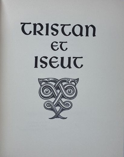ILLUSTRES MODERNES.- TRISTAN ET ISEUT. Préfacé...
