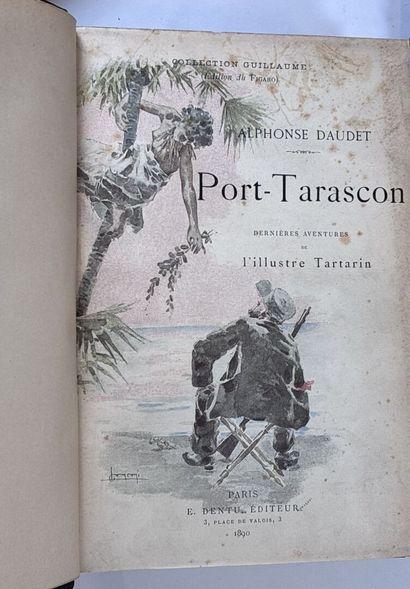 DAUDET (A.). Port-Tarascon. Dessins de Myrbach...