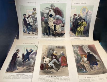 JACQUE (Ch.). Les malades et les médecins....