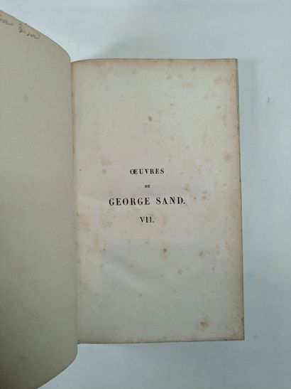 SAND (G.). Isidora. Paris, Souverain, 1847....