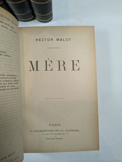 MALOT (H.). Sans famille. Paris, Dentu, 1878....