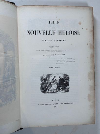 ROUSSEAU (J.J.). Julie ou la nouvelle Héloise....