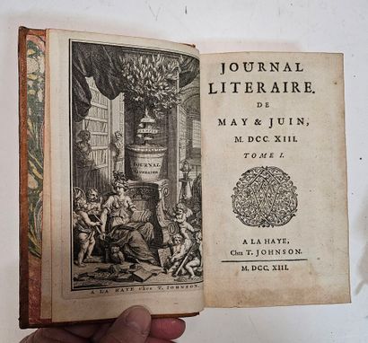 JOURNAL LITTERAIRE de may et juin 1713. La...