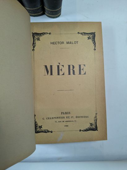 MALOT (H.). Sans famille. Paris, Dentu, 1878....