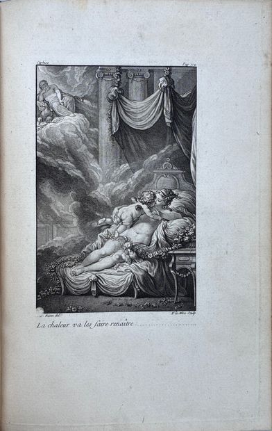 MONTESQUIEU. Le temple de Gnide. Paris, Imprimerie...