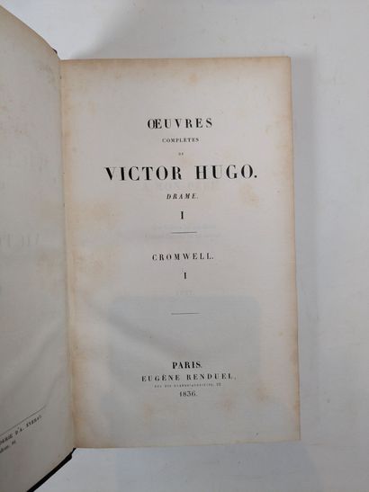 HUGO (V.). Les misérables. Paris, Pagnerre,...