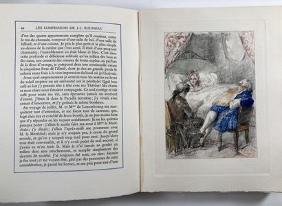CALBET- ROUSSEAU (J.J.). Les confessions....