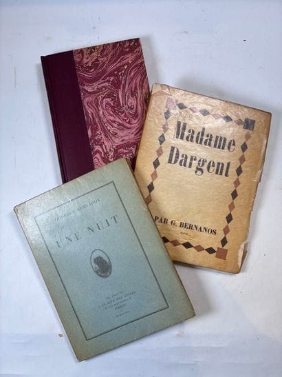 EDITIONS ORIGINALES XXe siècle.- BERNANOS...