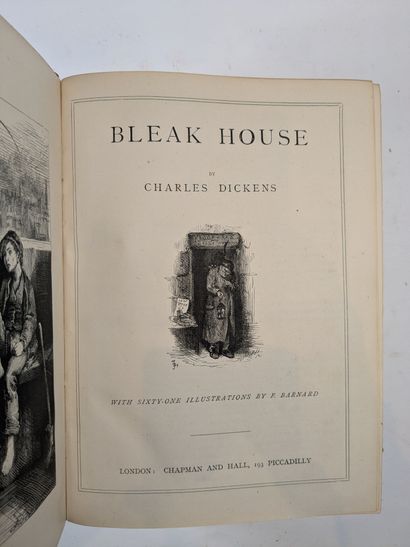 DICKENS (Ch.). Bleak house. Londres, Chapmann...
