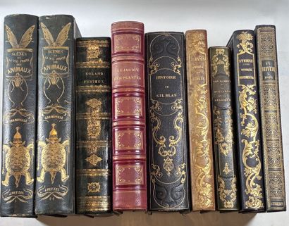ILLUSTRATEURS DU XIXe siècle et VARIA. -...