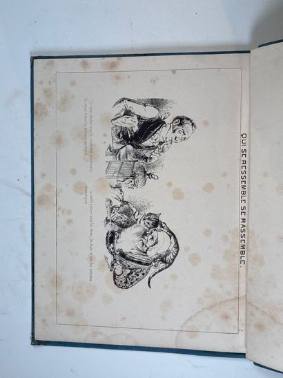 GRANDVILLE (J.J.). L'homme. Son esprit, ses...