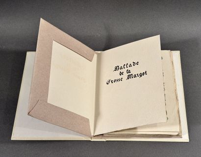 VILLON François 
Balade de la grosse Margot...