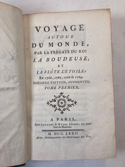 BOUGAINVILLE. Voyage autour du Monde. Paris,...