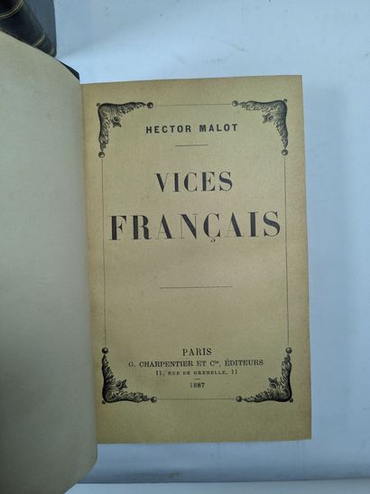 MALOT (H.). Sans famille. Paris, Dentu, 1878....