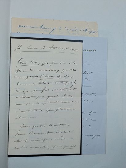 SAINT SAENS (C.). Compositeur français (1835-1921)....