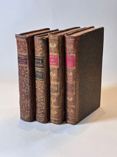 ALMANACH DES MUSES. Paris, Delalain, 1781,...