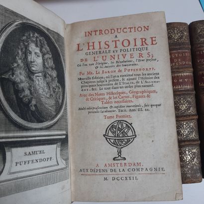 PUFENDORF. Introduction à l'histoire générale...