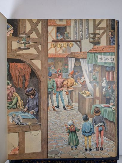MONTORGUEIL. JOB. Louis XI. Paris, Combet,...