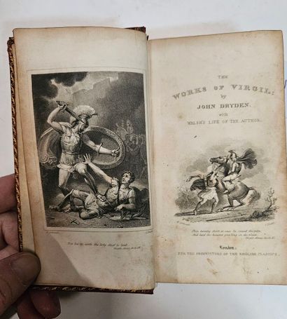 DRYDEN. Works. Londres, 1825; in 16 maroquin...