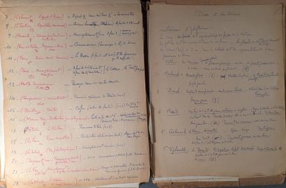 Jean COCTEAU. 24 L.A.S. et un MANUSCRIT autographe...