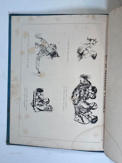 GRANDVILLE (J.J.). L'homme. Son esprit, ses...