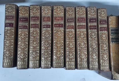 DACIER Bibliothèque des anciens philosophes,...
