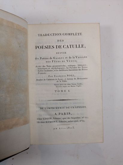 CREBILLON. OEuvres. Paris, Libraires associés,...