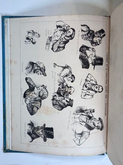 GRANDVILLE (J.J.). L'homme. Son esprit, ses...