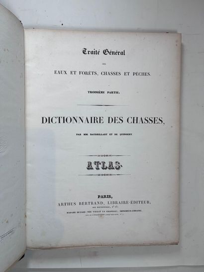 BAUDRILLART- DE QUIGERY. Dictionnaire des...