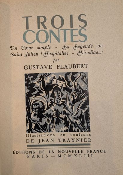 FLAUBERT (G.). Madame Bovary. Paris, Lemerre,...