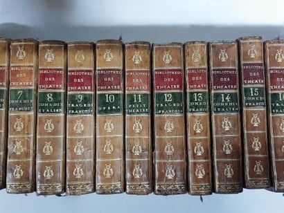 THEATRE.-Petite bibliothèque des théâtres,...