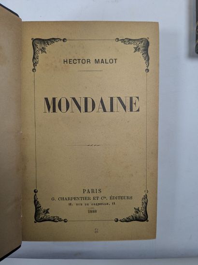 MALOT (H.). Sans famille. Paris, Dentu, 1878....