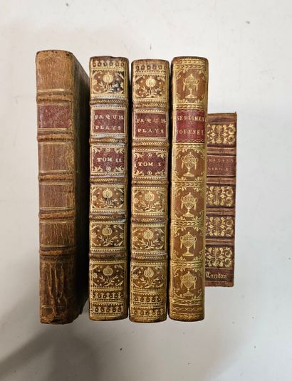 DRYDEN. Works. Londres, 1825; in 16 maroquin...